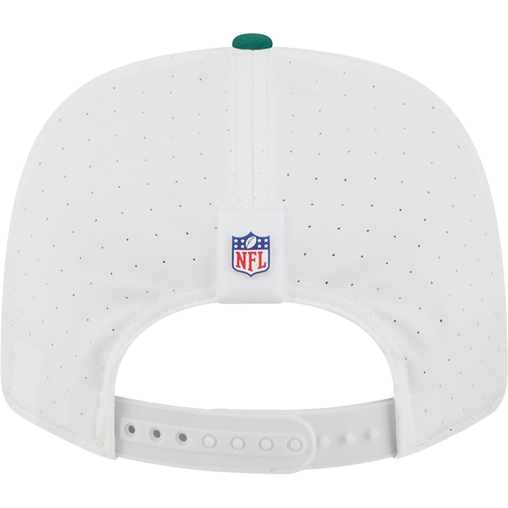 NFL New York Jets New Era 2025 Training 9SEVENTY Stretch-Snapback Hat - White