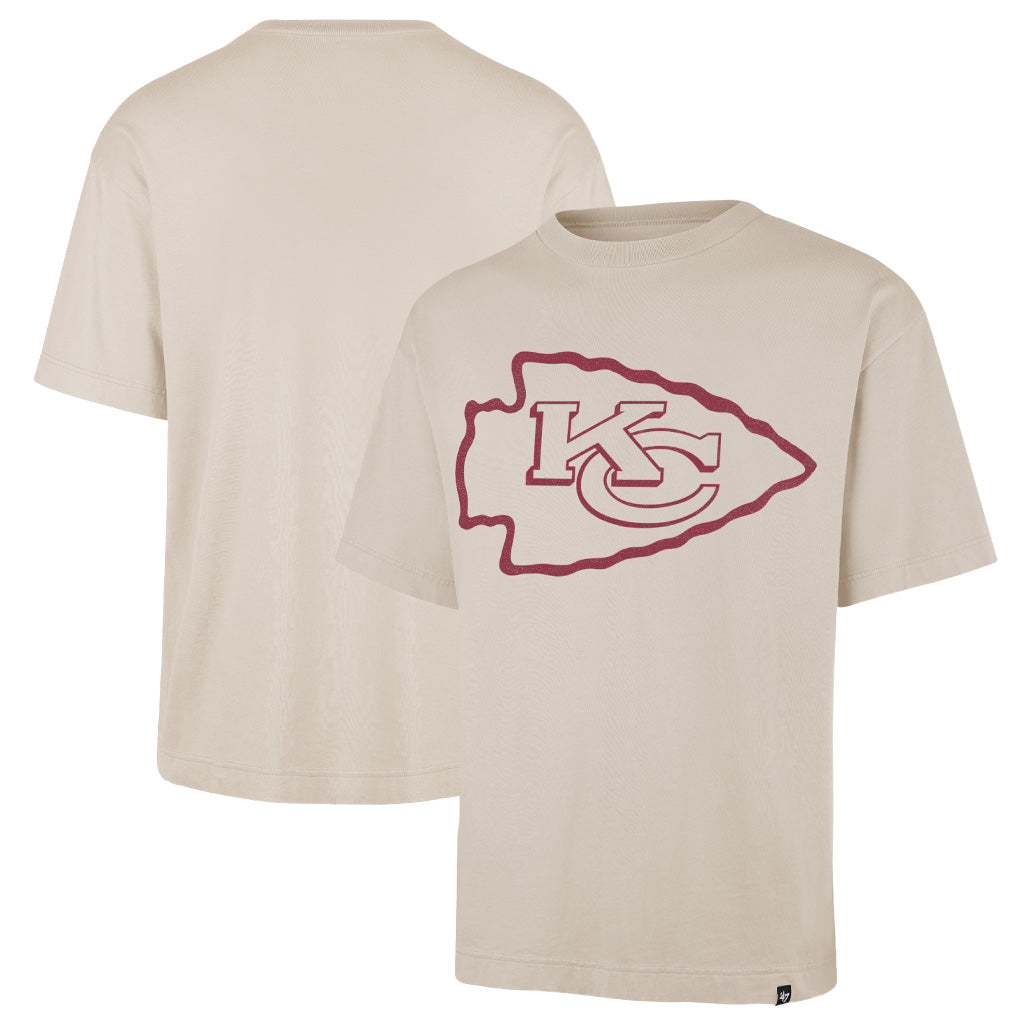 NFL Kansas City Chiefs '47 Bouldering Imprint T-Shirt - Tan