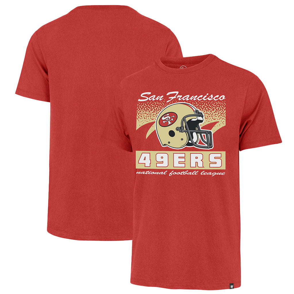 NFL San Francisco 49ers '47 Waver Franklin T-Shirt - Red