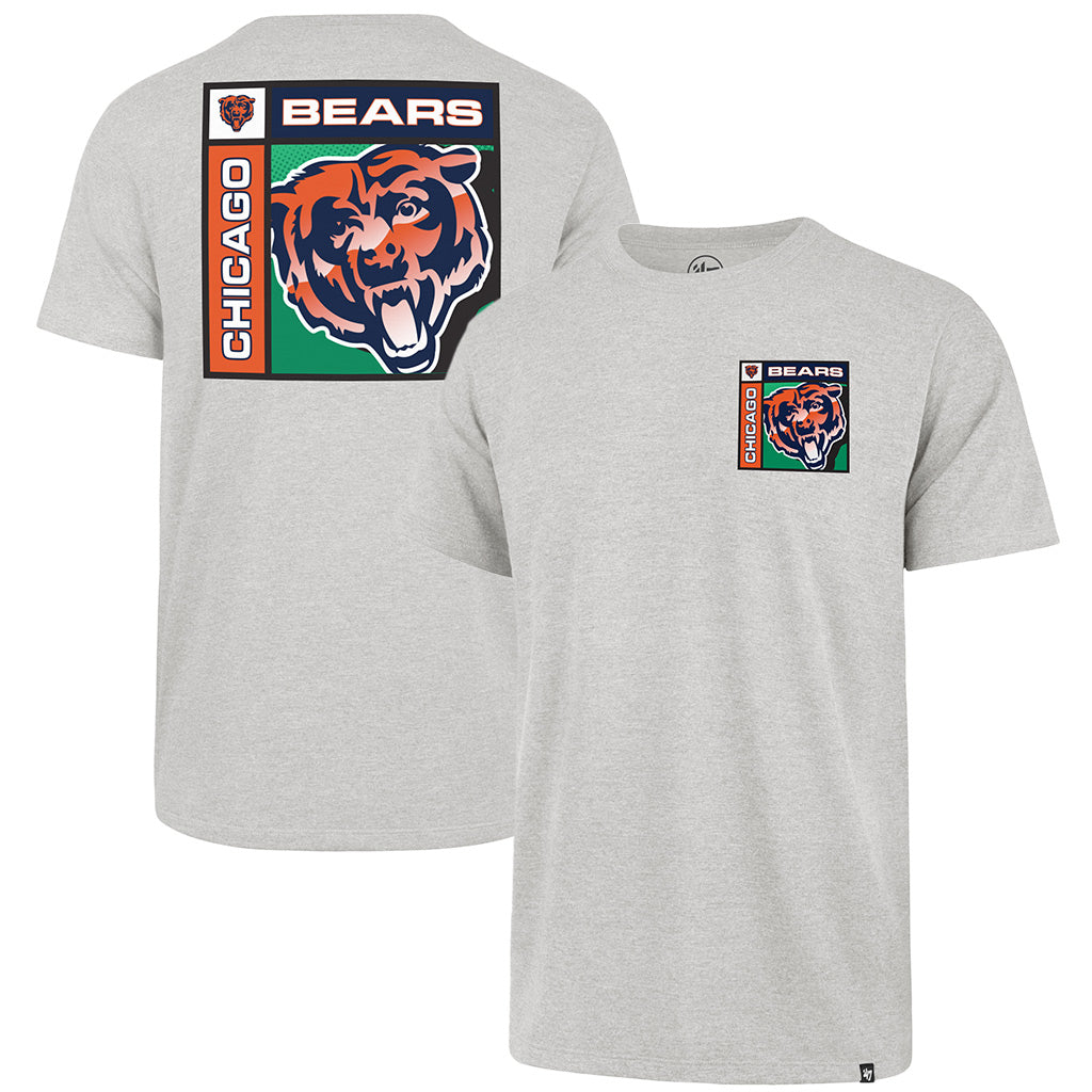 NFL Chicago Bears '47 Chrome Plate Franklin T-Shirt - Gray