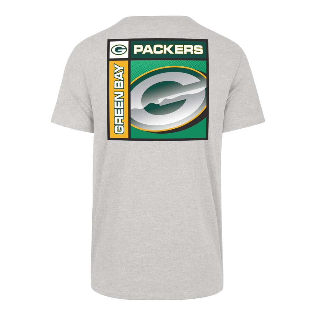 NFL Green Bay Packers '47 Chrome Plate Franklin T-Shirt - Gray