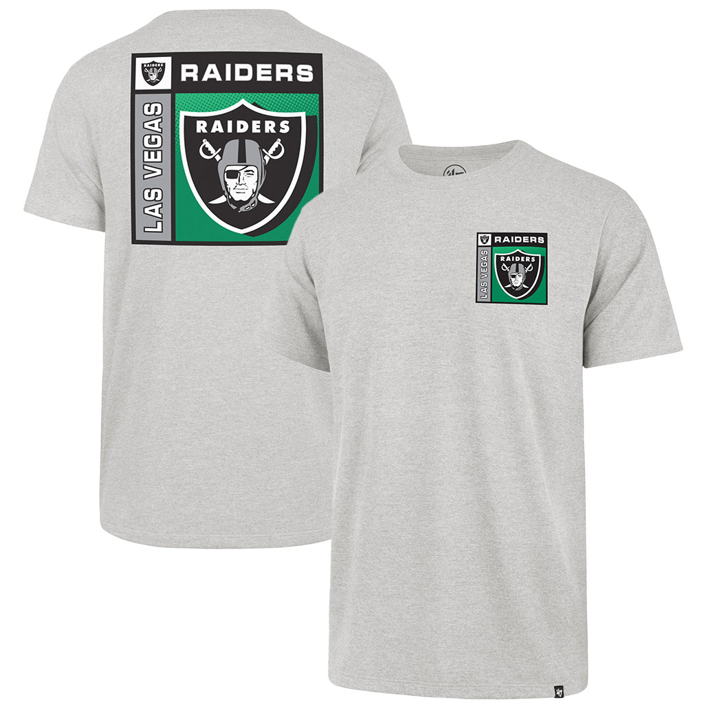 NFL Las Vegas Raiders '47 Chrome Plate Franklin T-Shirt - Gray