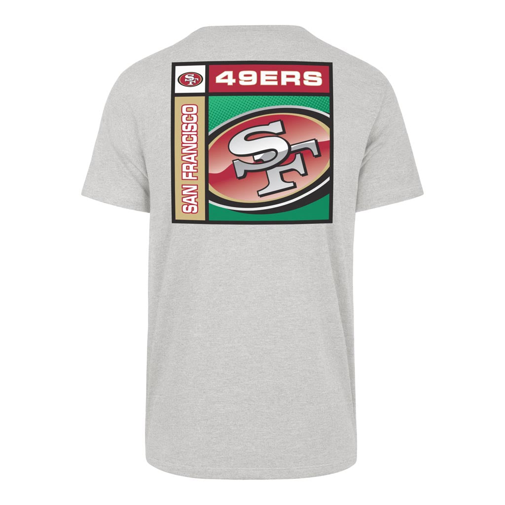 NFL San Francisco 49ers '47 Chrome Plate Franklin T-Shirt - Gray