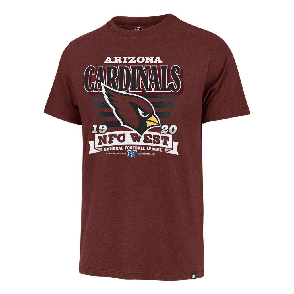 NFL Arizona Cardinals '47 Stripe Splash Franklin T-Shirt - Red