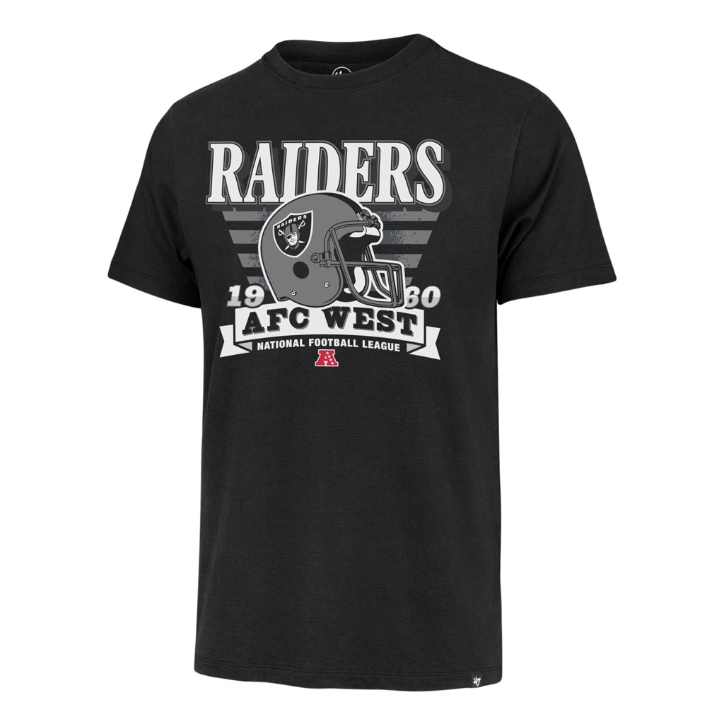 NFL Las Vegas Raiders '47 Stripe Splash Franklin T-Shirt - Black