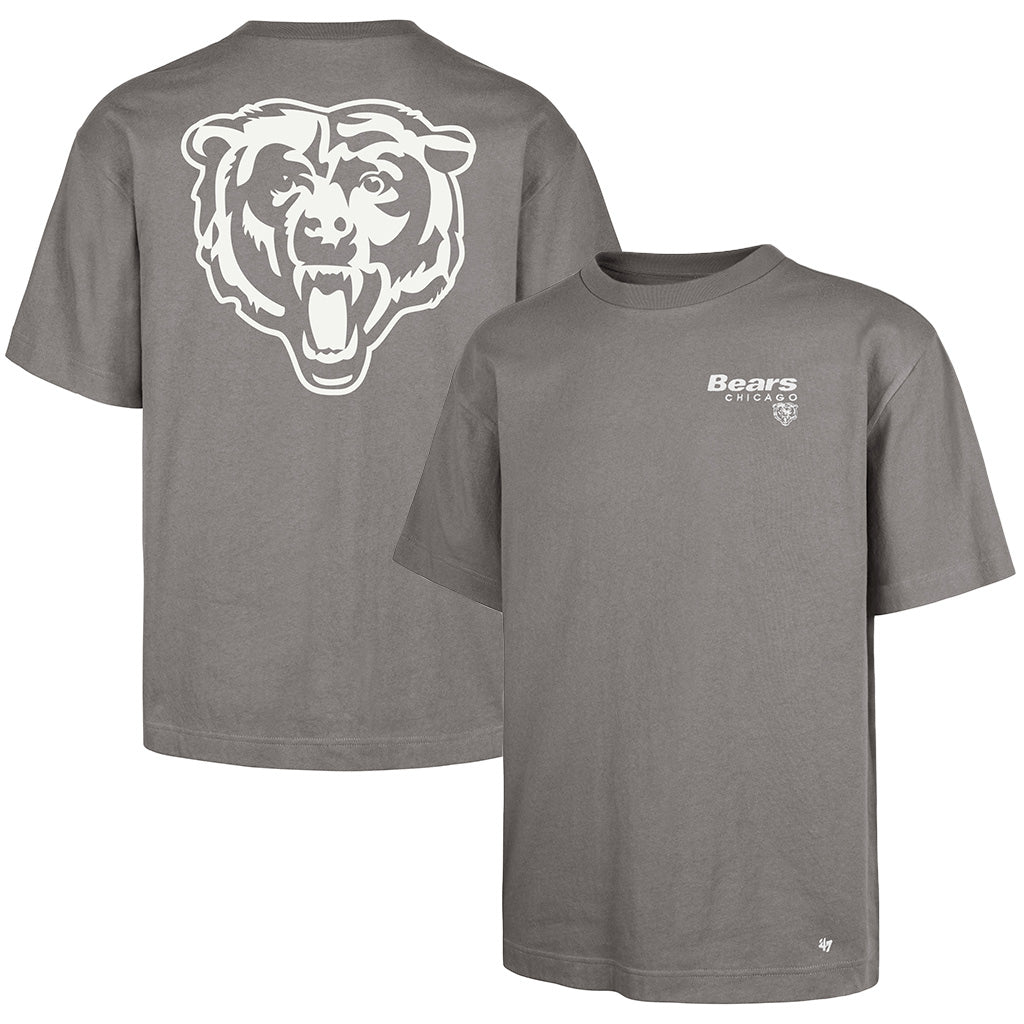 NFL Chicago Bears '47 Wolf Lateral Foundation T-Shirt - Gray