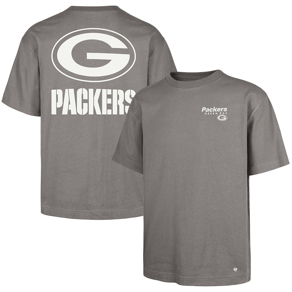 NFL Green Bay Packers '47 Wolf Lateral Foundation T-Shirt - Gray