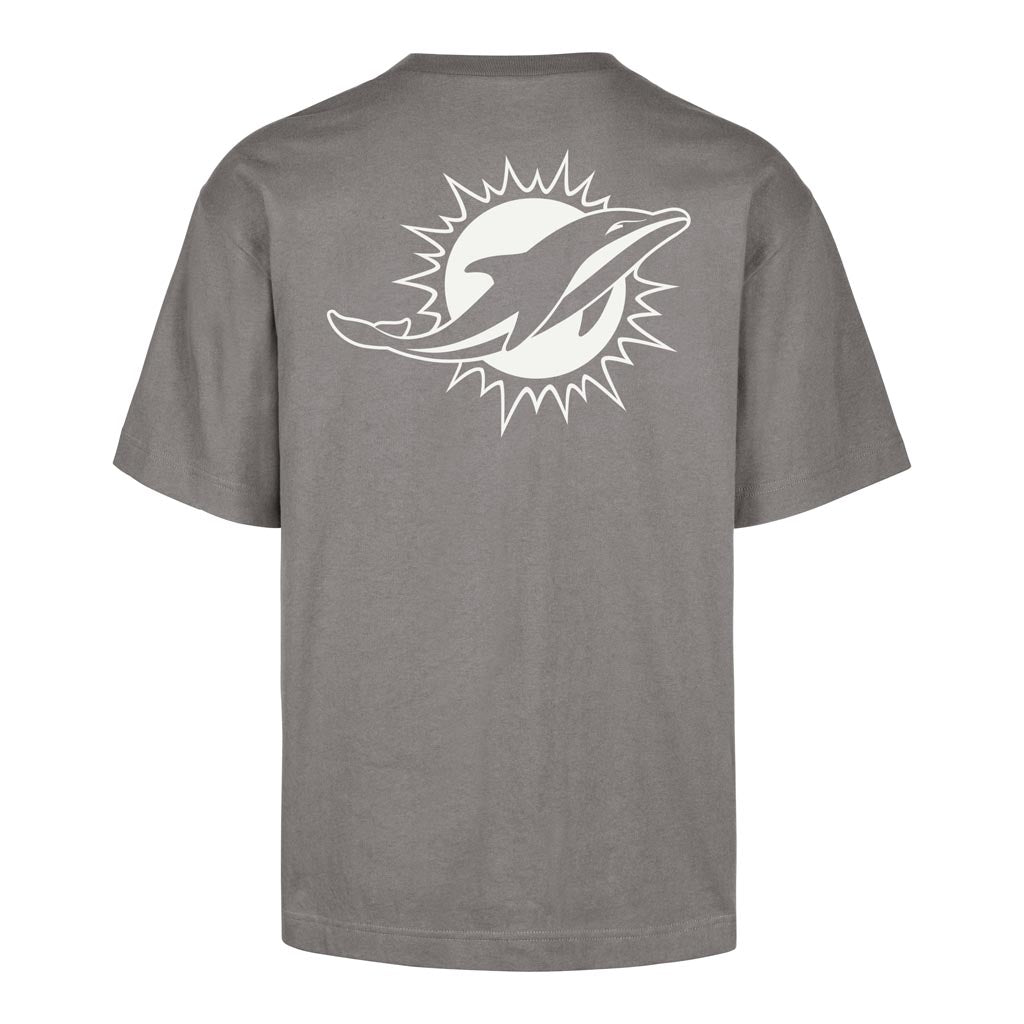 NFL Miami Dolphins '47 Wolf Lateral Foundation T-Shirt - Gray