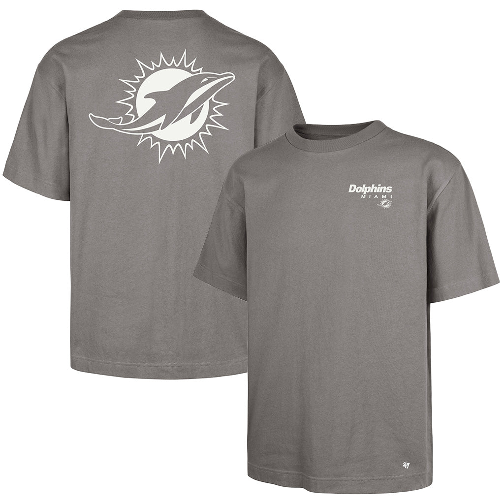 NFL Miami Dolphins '47 Wolf Lateral Foundation T-Shirt - Gray