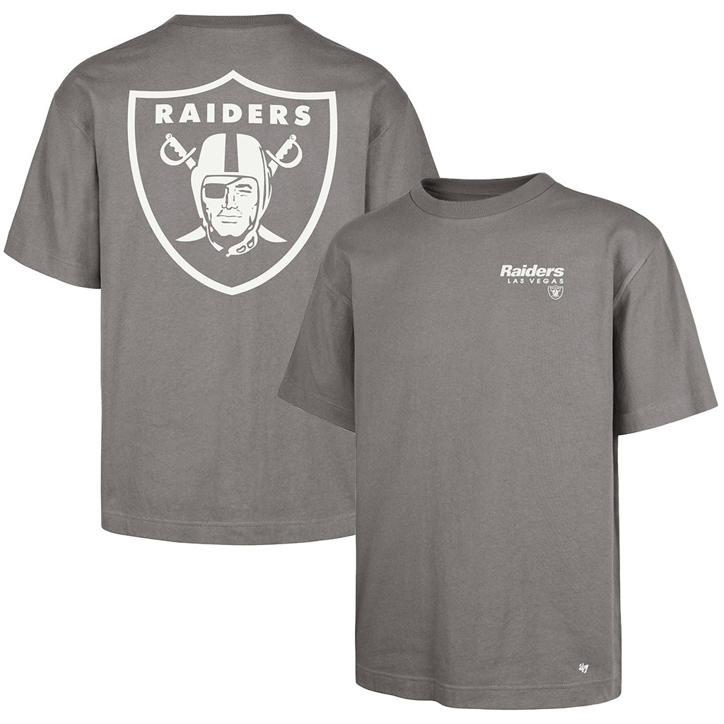 NFL Las Vegas Raiders '47 Wolf Lateral Foundation T-Shirt - Gray