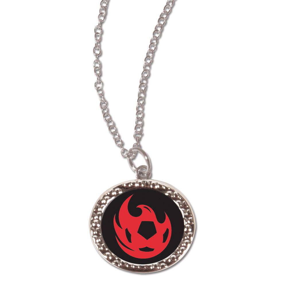 Phoenix Rising WinCraft Oval Necklace