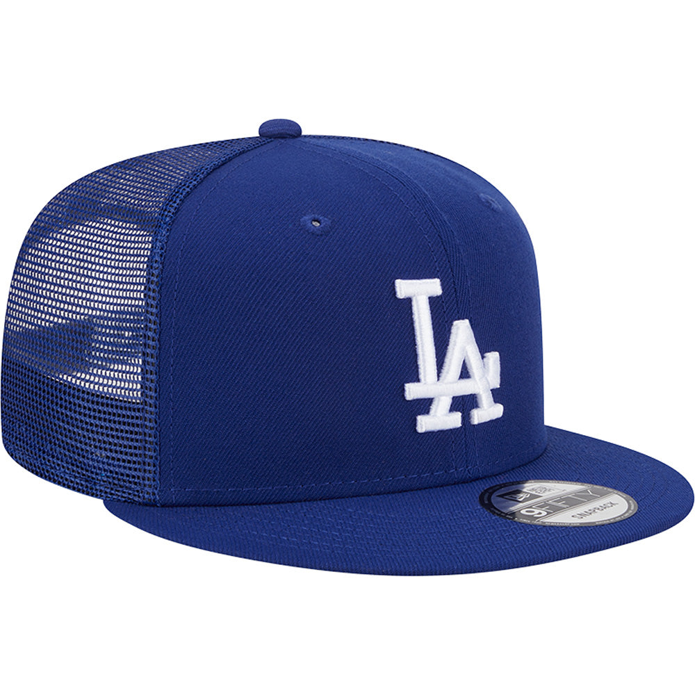 MLB Los Angeles Dodgers New Era 9FIFTY Snapback Trucker Hat - Blue