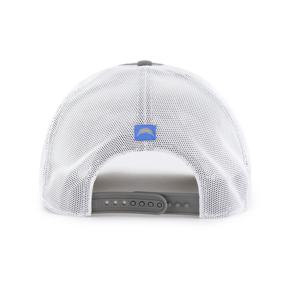 NFL Los Angeles Chargers '47 Downburst Mesh Hitch Adjustable Hat - Gray