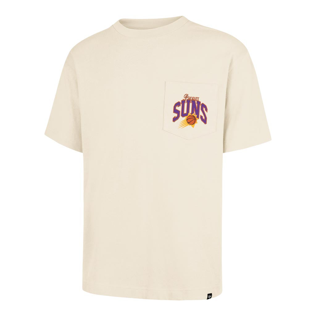 NBA Phoenix Suns '47 Back Door Foundation Pocket T-Shirt - Cream