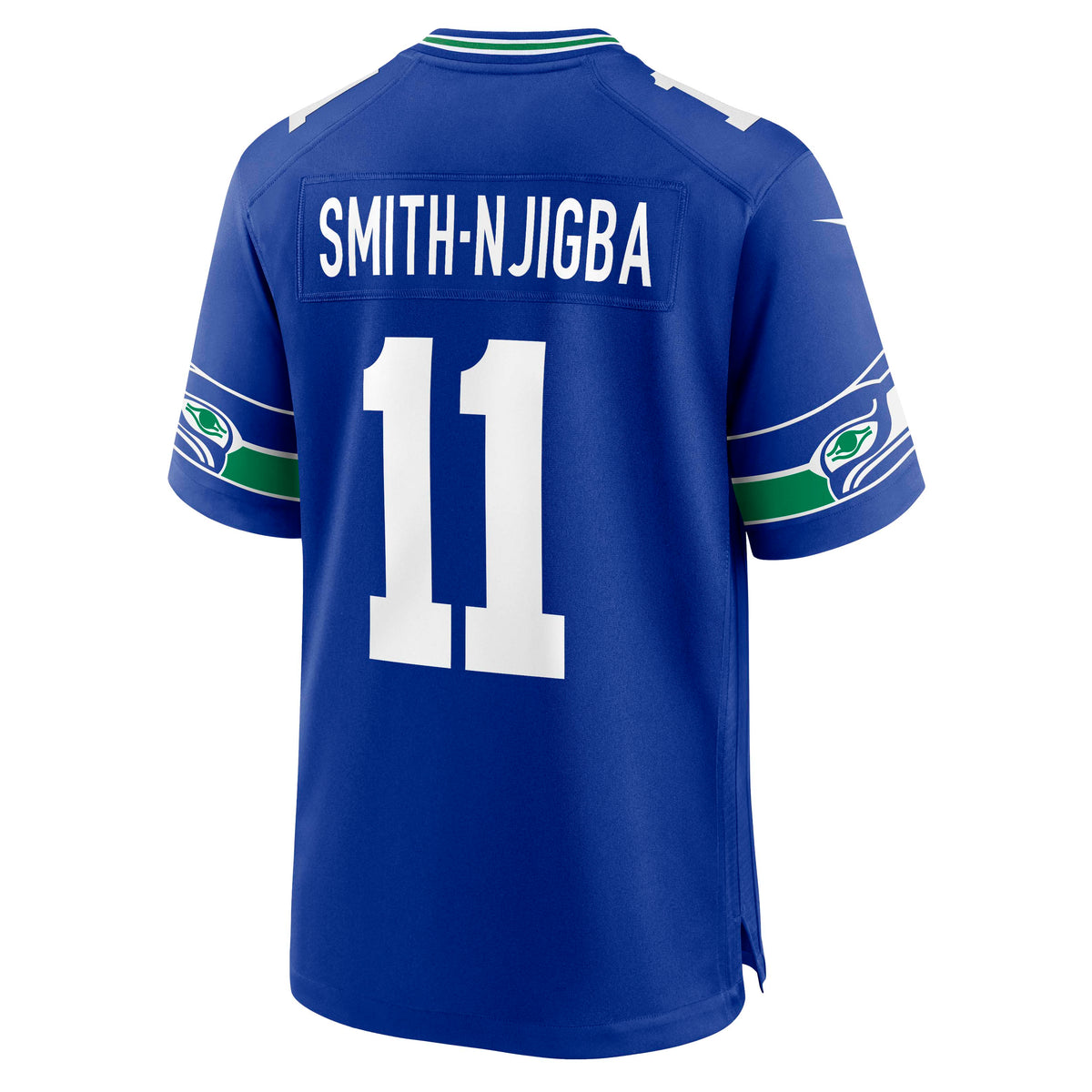 NFL Seattle Seahawks Jaxon Smith-Njigba Nike Alternate Game Jersey- Blue