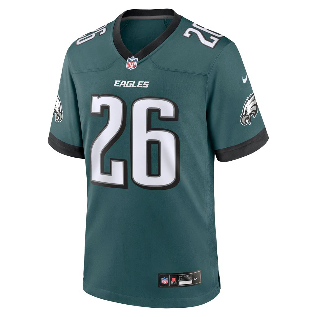 NFL Philadelphia Eagles Saquon Barkley Nike Home Game Jersey - Green