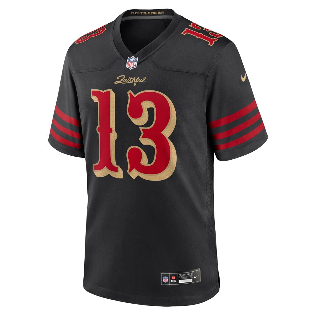 NFL San Francisco 49ers Brock Purdy Nike Rivalries Game Jersey - Black