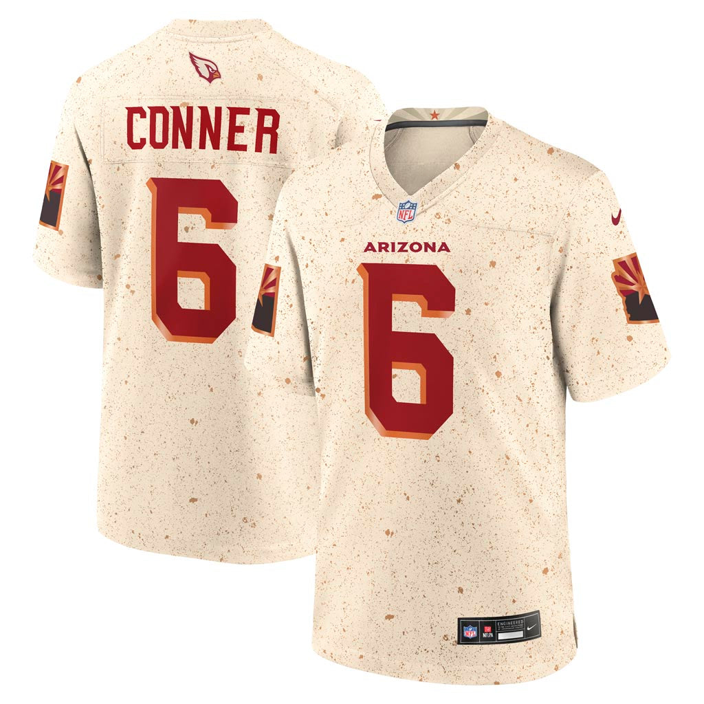 NFL Arizona Cardinals James Conner Nike Rivalries Game Jersey - Tan