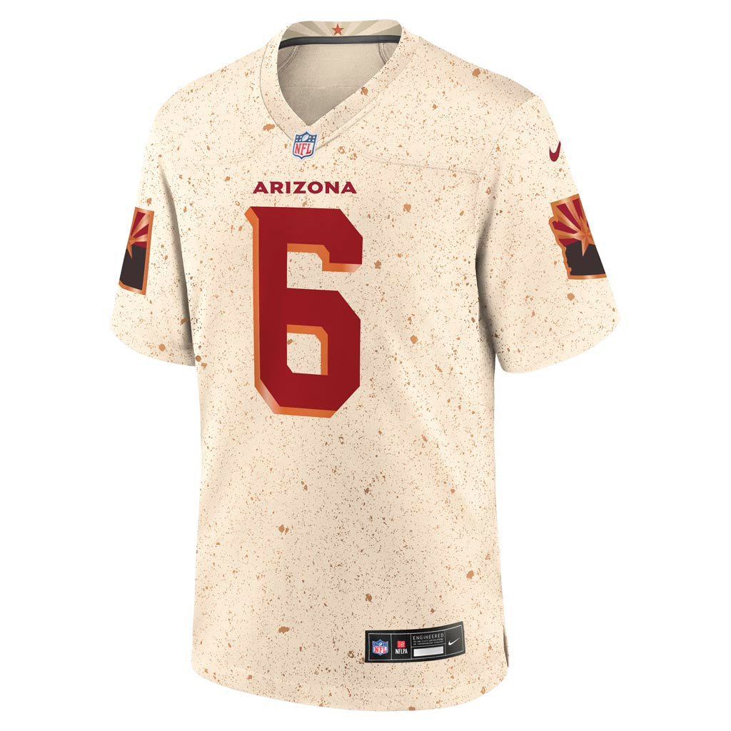 NFL Arizona Cardinals James Conner Nike Rivalries Game Jersey - Tan