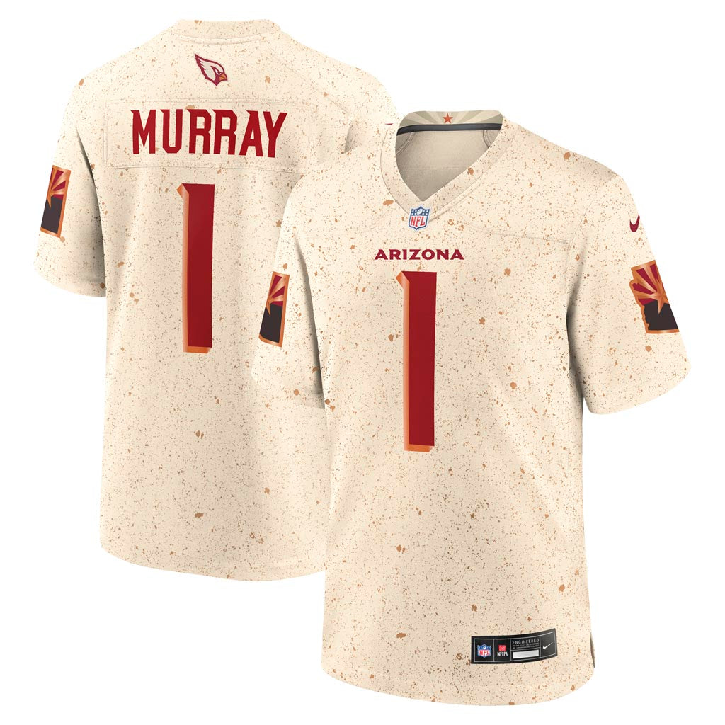 NFL Arizona Cardinals Kyler Murray Nike Rivalries Game Jersey - Tan