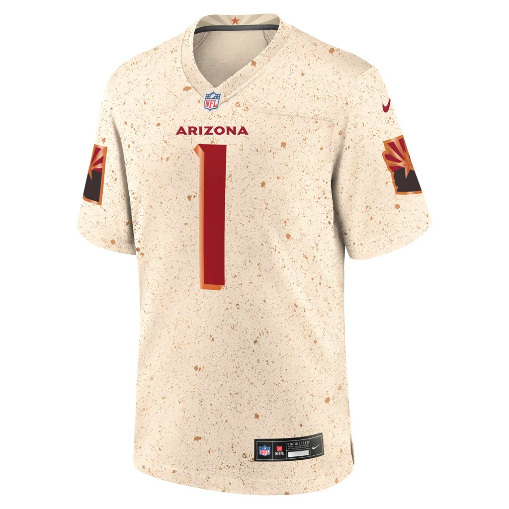 NFL Arizona Cardinals Kyler Murray Nike Rivalries Game Jersey - Tan