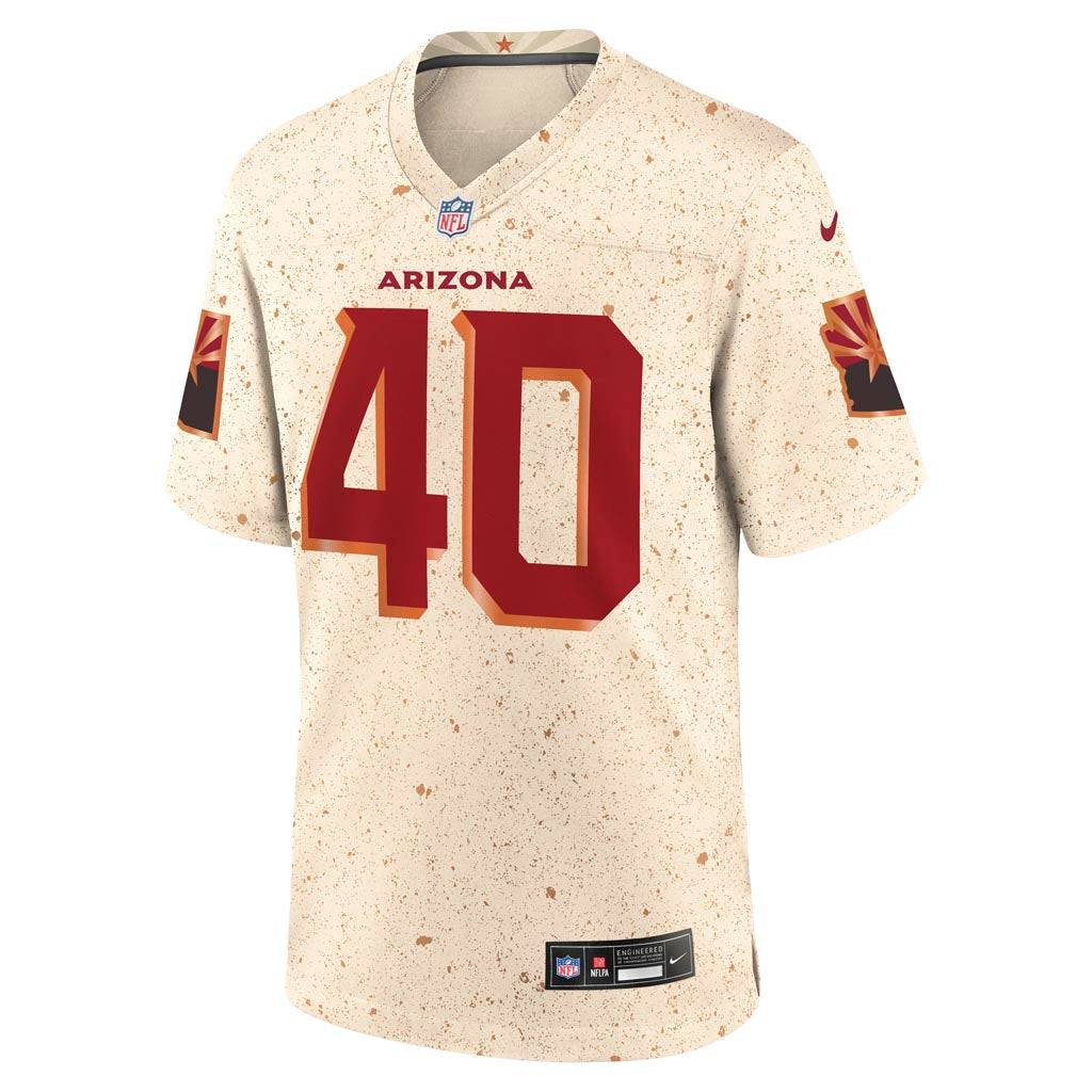 NFL Arizona Cardinals Pat Tillman Nike Rivalries Game Jersey - Tan ...