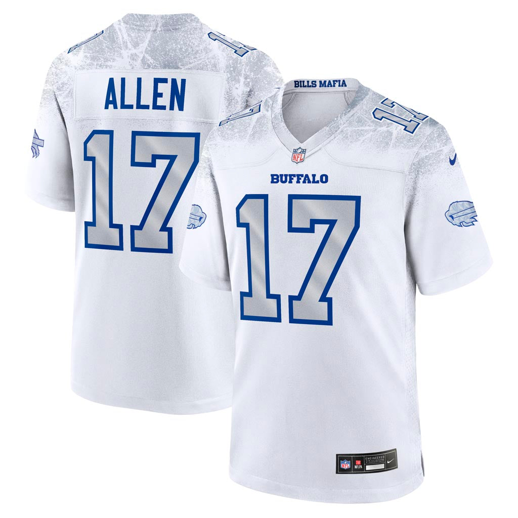 NFL Buffalo Bills Josh Allen Nike Rivalries Game Jersey - White