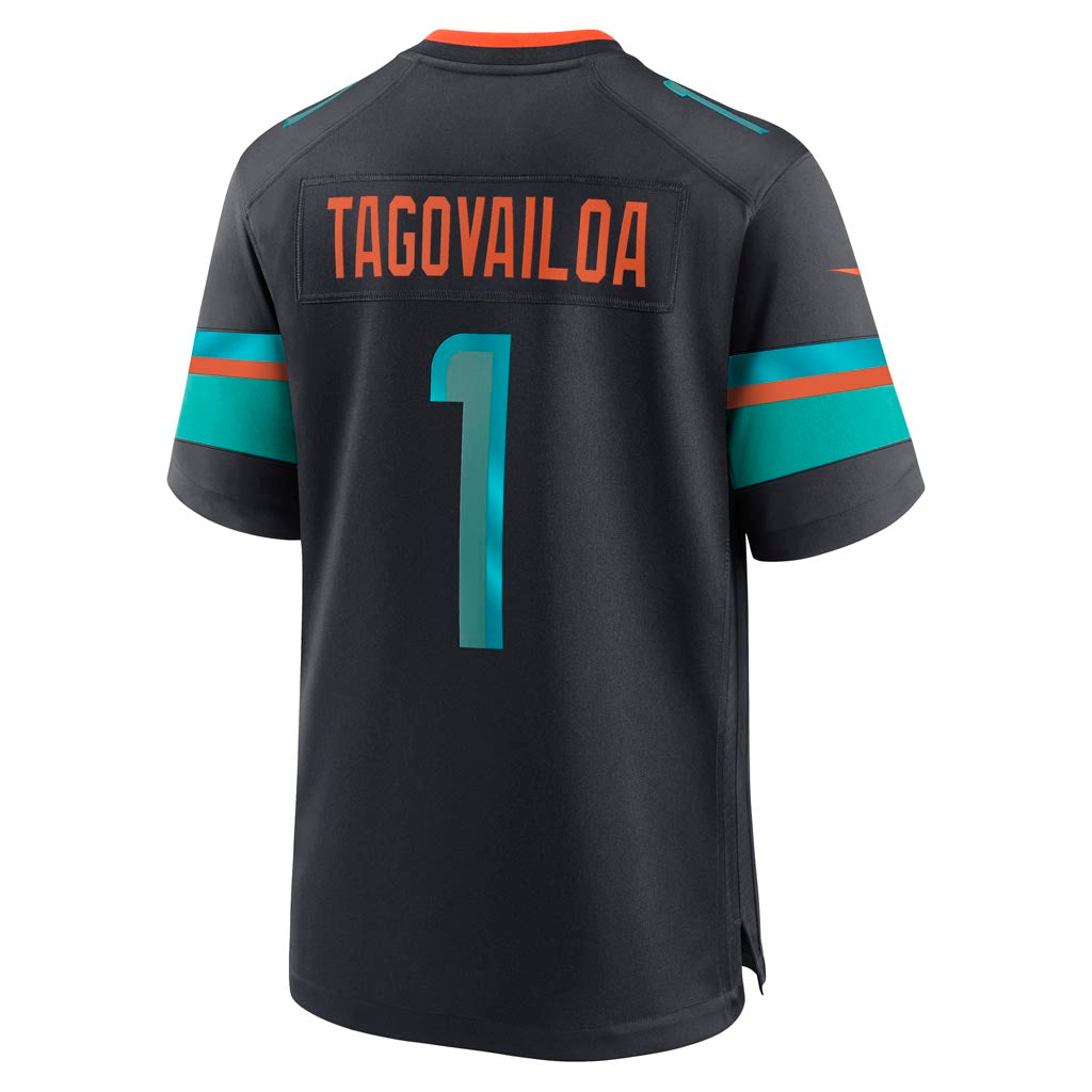 NFL Miami Dolphins Tua Tagovailoa Nike Rivalries Game Jersey - Navy