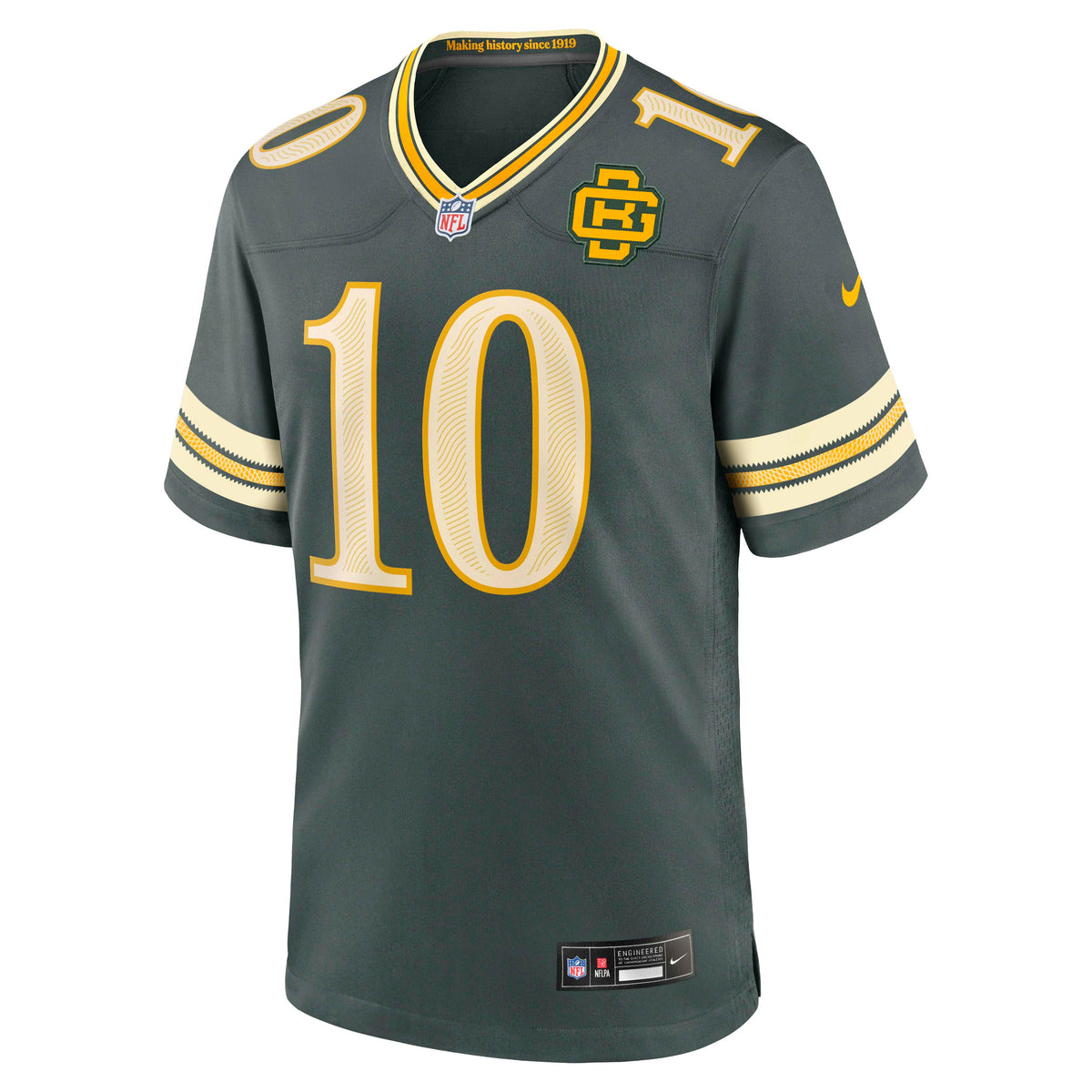 NFL Green Bay Packers Jordan Love Nike 2026 Rivalry Game Jersey- Green