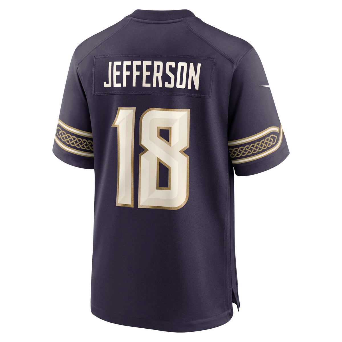 NFL Minnesota Vikings Justin Jefferson Nike 2026 Rivalry Game Jersey- Purple