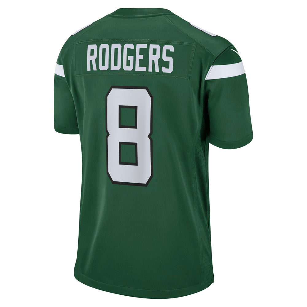 NFL New York Jets Aaron Rodgers Nike Home Game Jersey