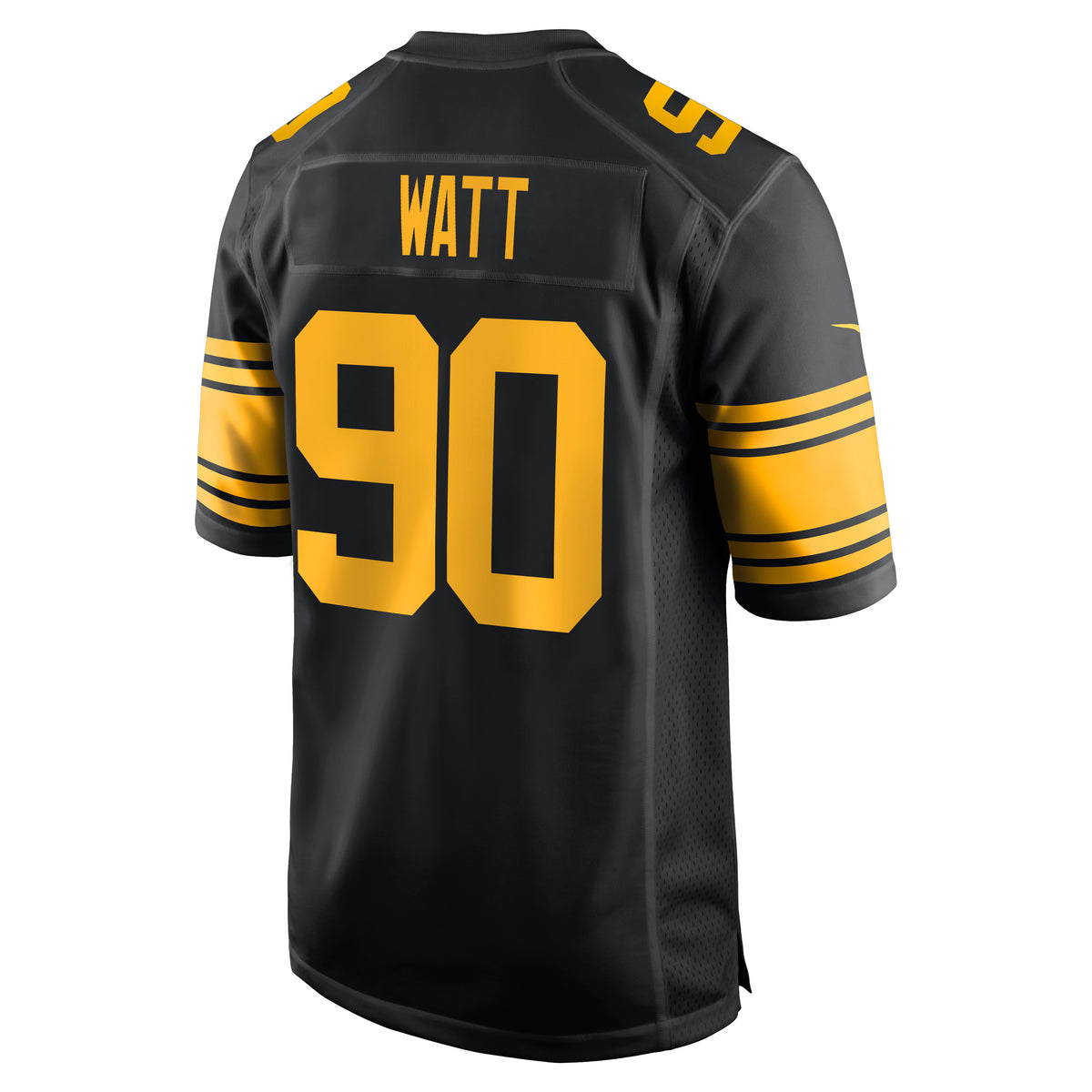 NFL Pittsburgh Steelers TJ Watt Nike Alternate Game Jersey- Black