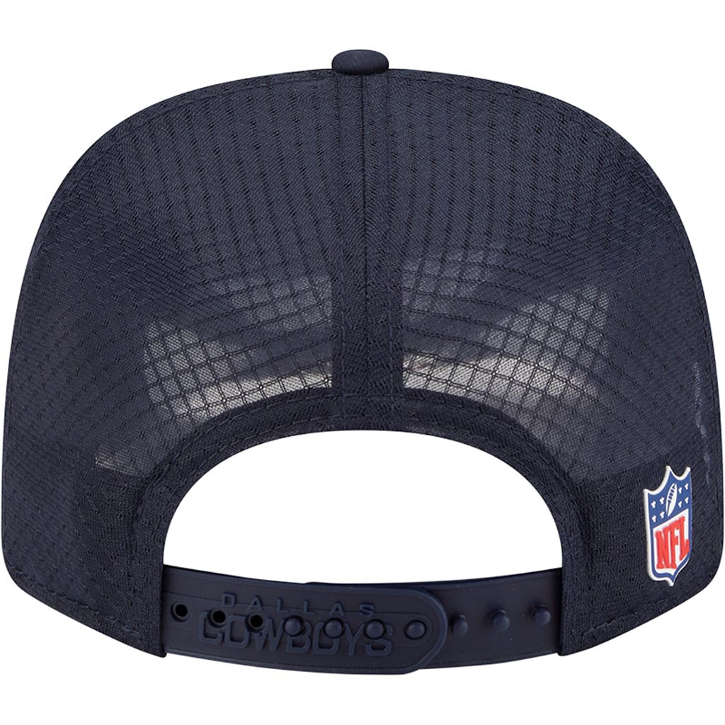 NFL Dallas Cowboys New Era 2025 Sideline 9SEVENTY Stretch-Snapback Hat - Navy