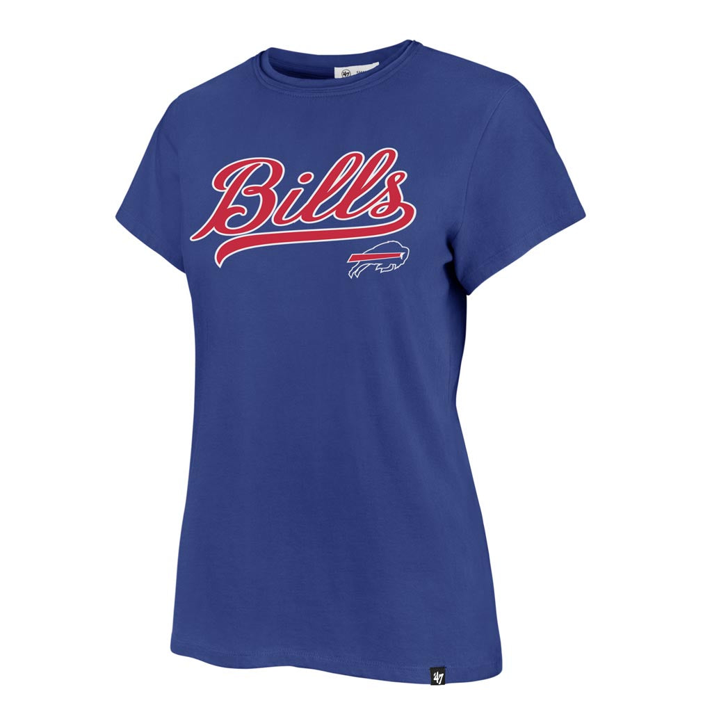 NFL Buffalo Bills Women's '47 Tail Sweep Frankie T-Shirt - Blue
