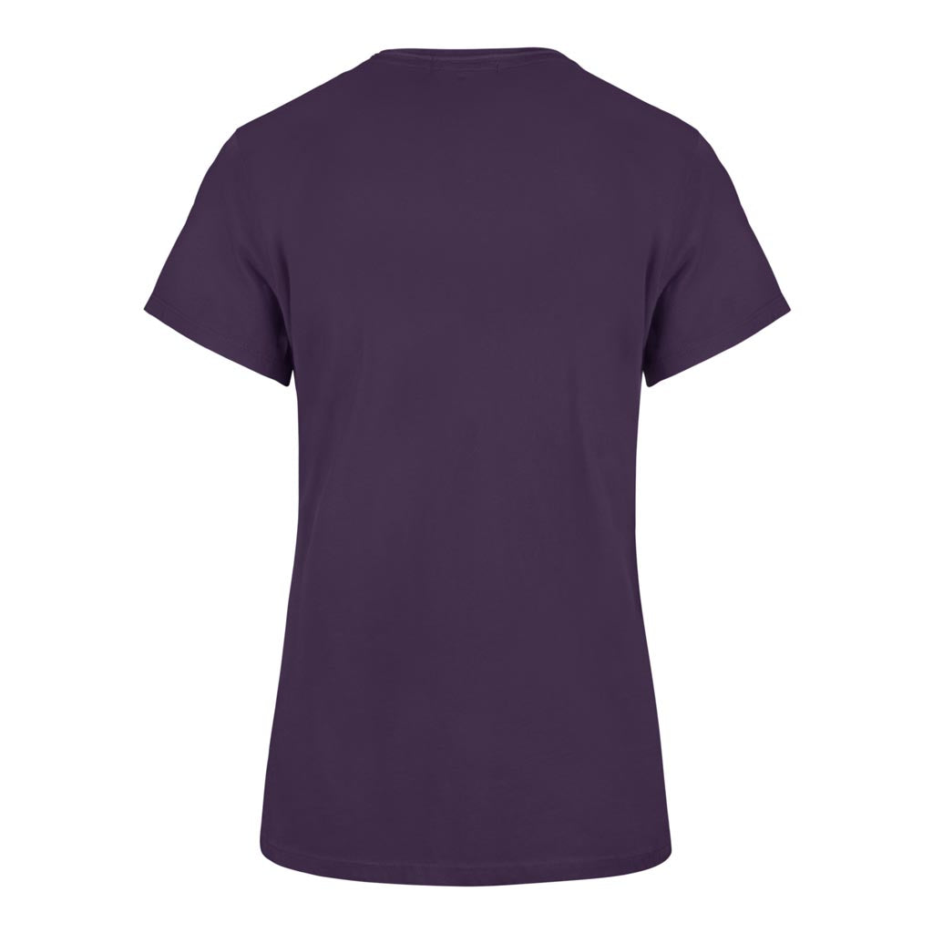 NFL Minnesota Vikings Women's '47 Tail Sweep Frankie T-Shirt - Purple