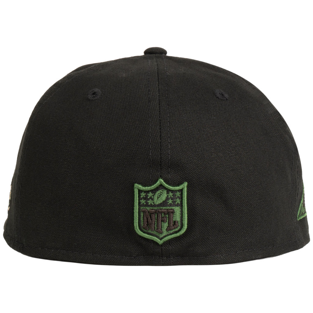 NFL San Francisco 49ers New Era Commando 59FIFTY Fitted Hat - Black