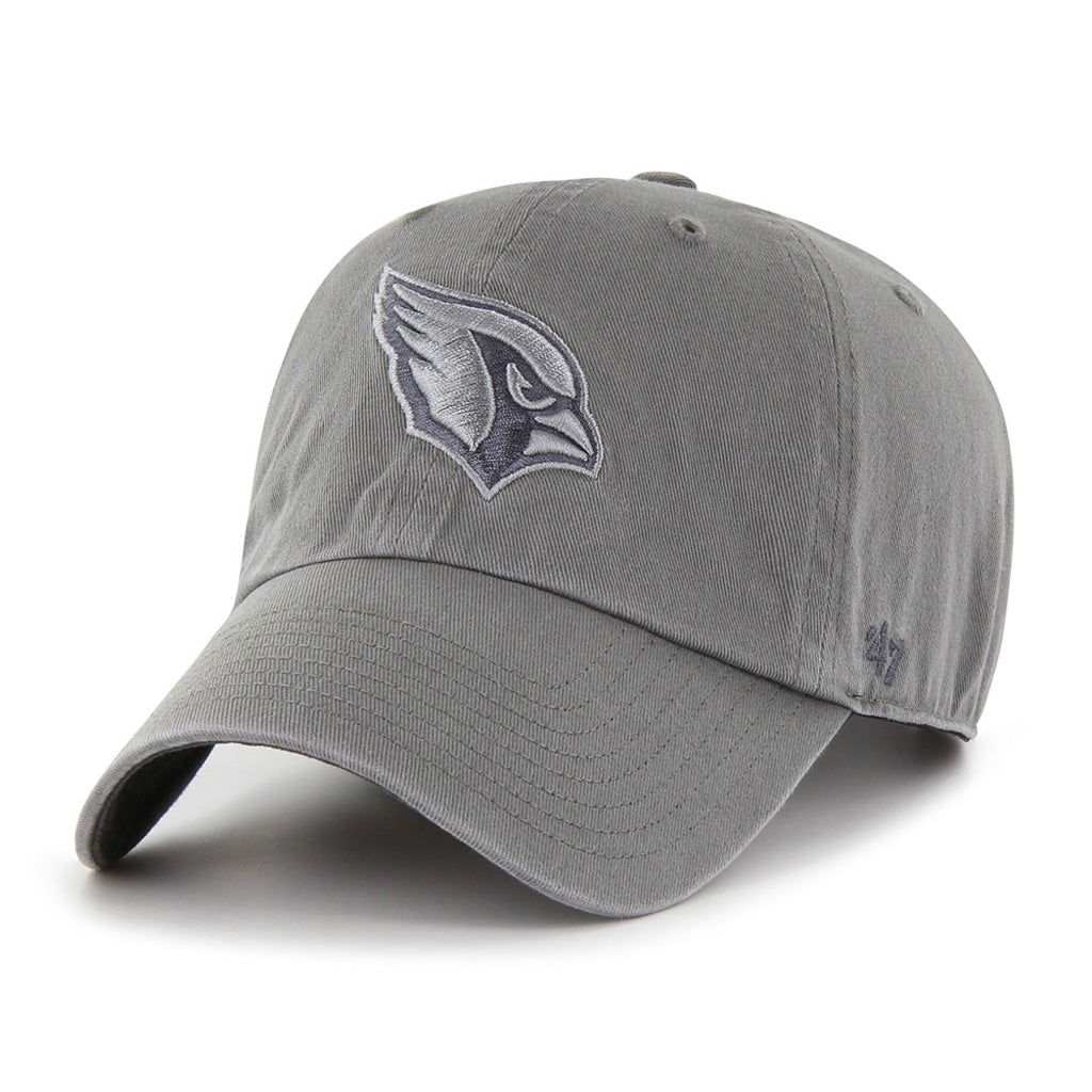 NFL Arizona Cardinals '47 Onyx Clean Up Adjustable Hat - Charcoal