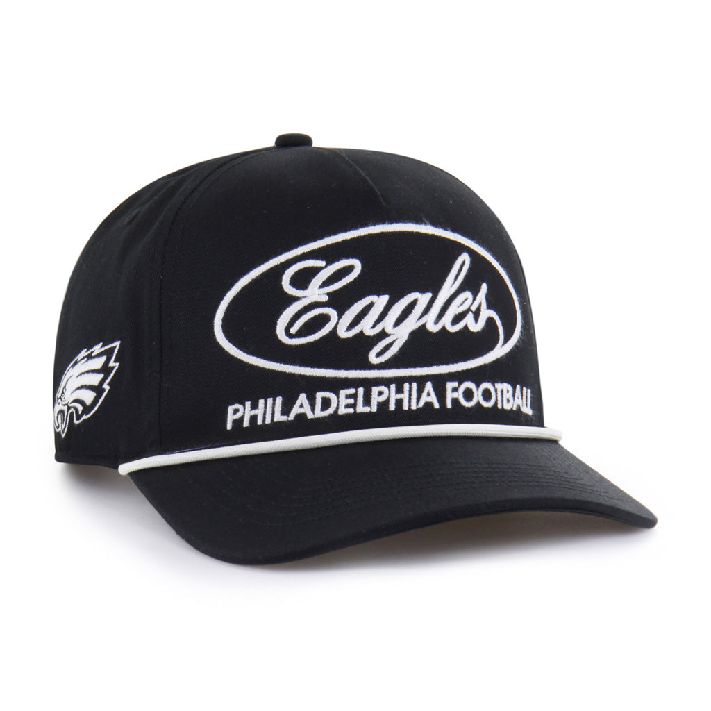 NFL Philadelphia Eagles '47 Foundational Hitch Snapback Hat - Black