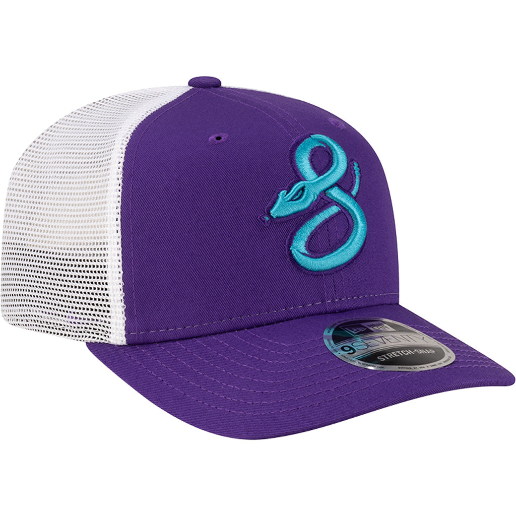 MLB Arizona Diamondbacks New Era 2025 City Connect 9SEVENTY Trucker Stretch-Snapback Hat - Purple