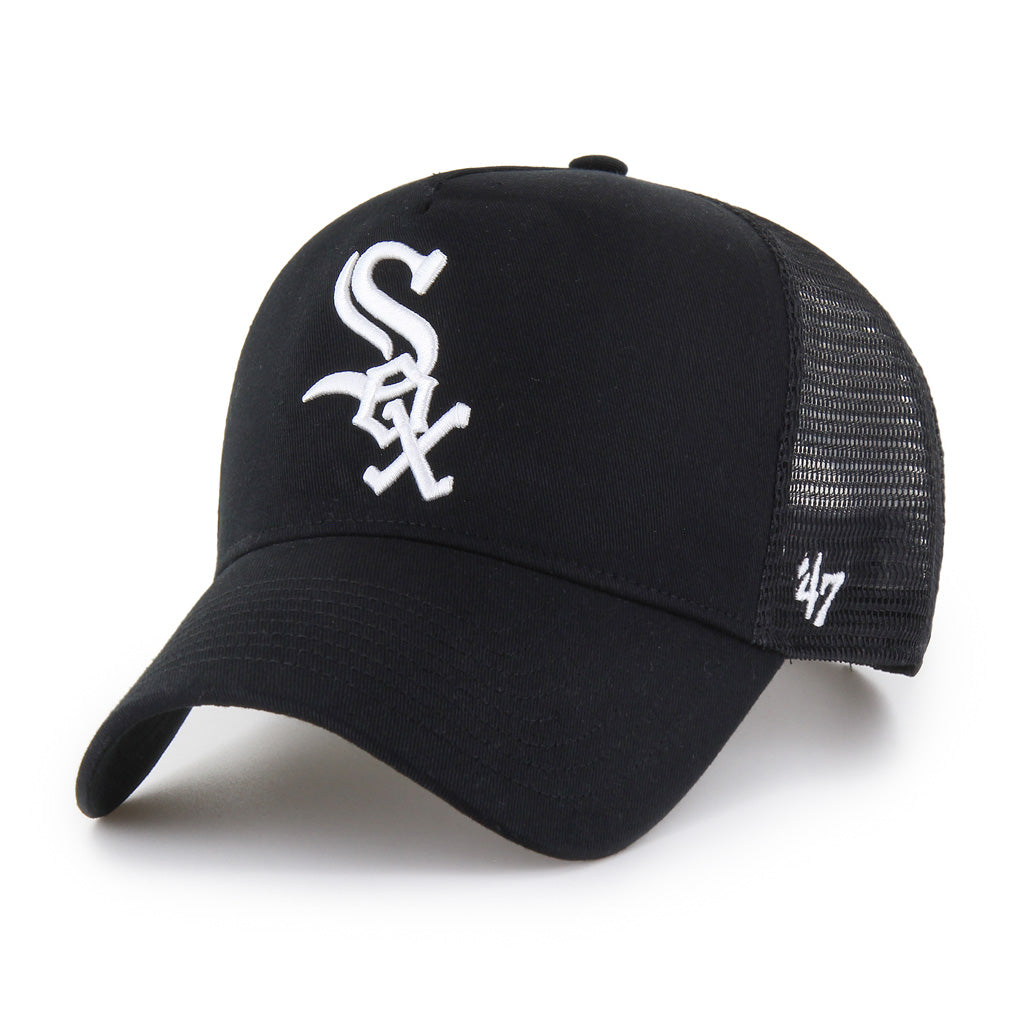 MLB Chicago White Sox '47 Ballpark Offside Snapback Trucker Hat - Black
