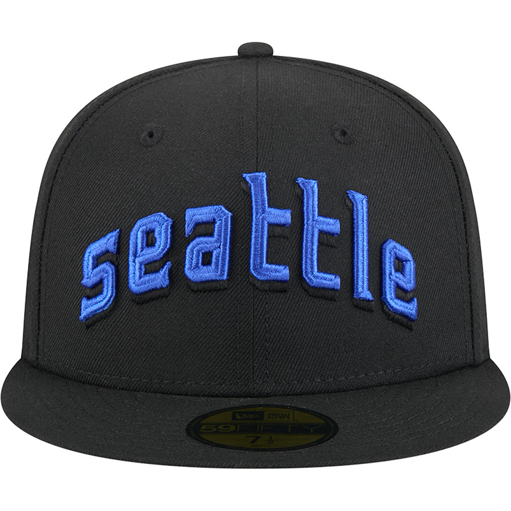 MLB Seattle Mariners New Era City Connect Fan Pack 59FIFTY Fitted Hat - Black