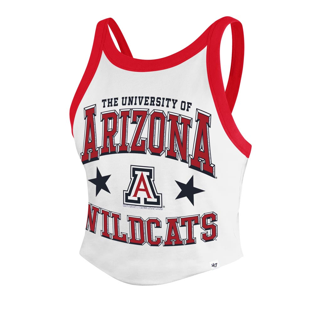 NCAA Arizona Wildcats Women's '47 Energize Sporty Tank Top - White