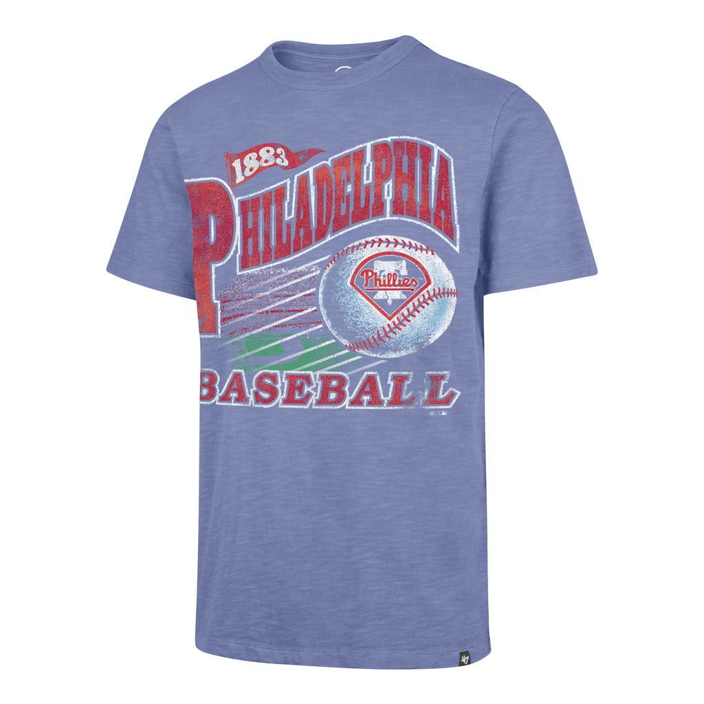 MLB Philadelphia Phillies '47 Game Worn Heavy Slub T-Shirt - Red