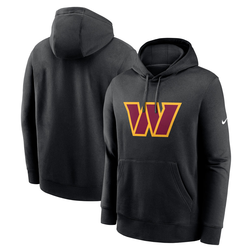 NFL Washington Commanders Nike Club Logo Pullover Hoodie