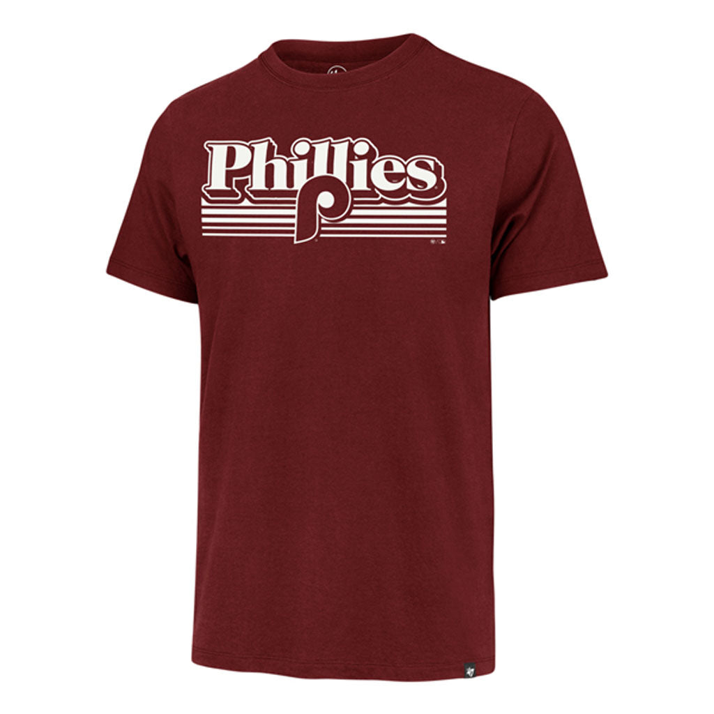 MLB Philadelphia Phillies '47 Script Fade Franklin T-Shirt - Red