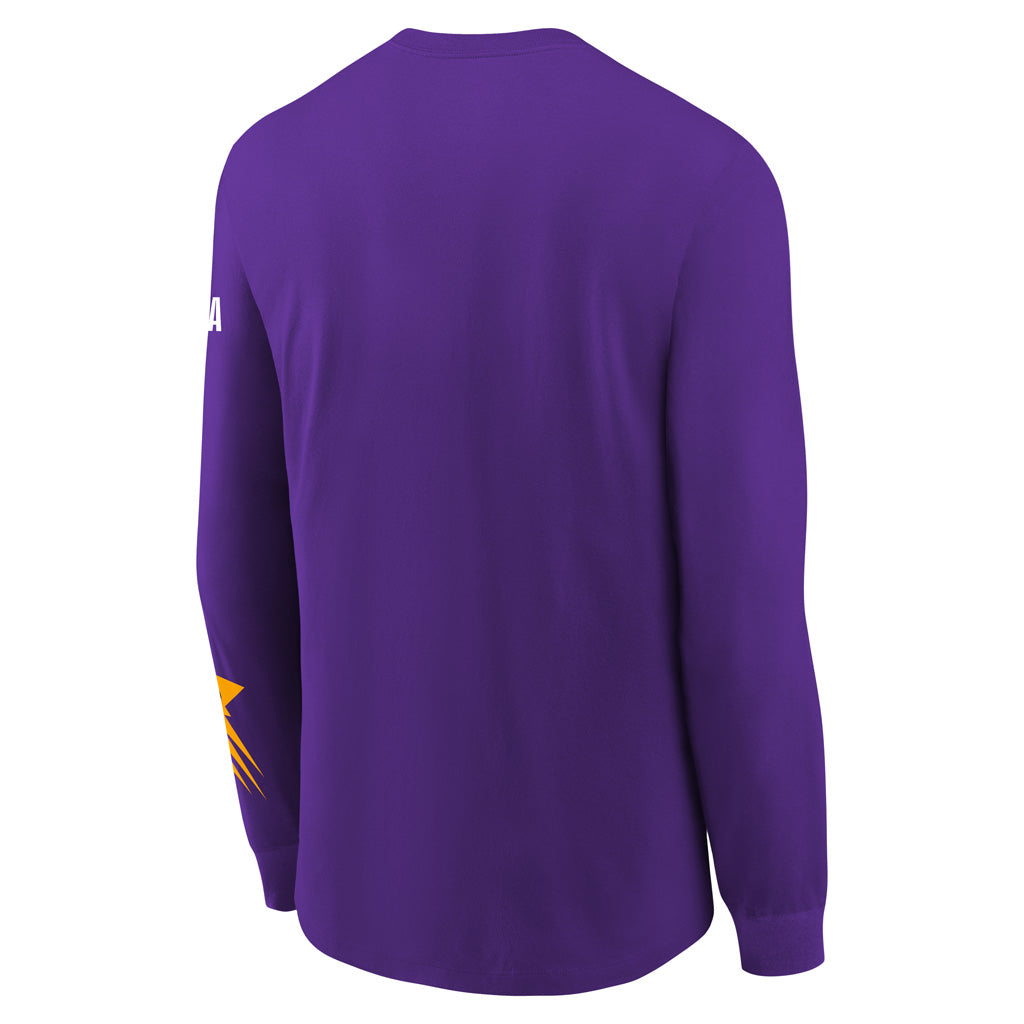 NBA Phoenix Suns Youth Nike City Edition 2024/25 M90 Long Sleeve T-Shirt