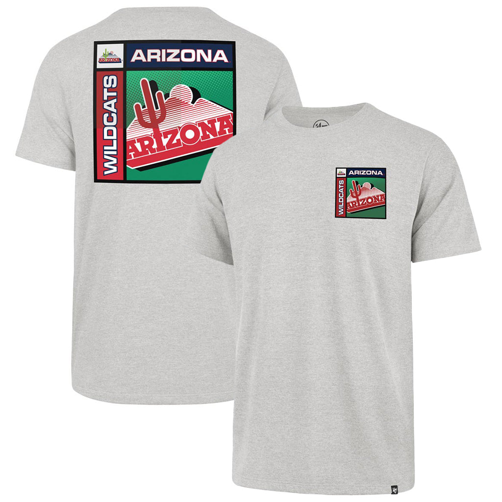 NCAA Arizona Wildcats '47 Vault Plate Franklin T-Shirt - Gray