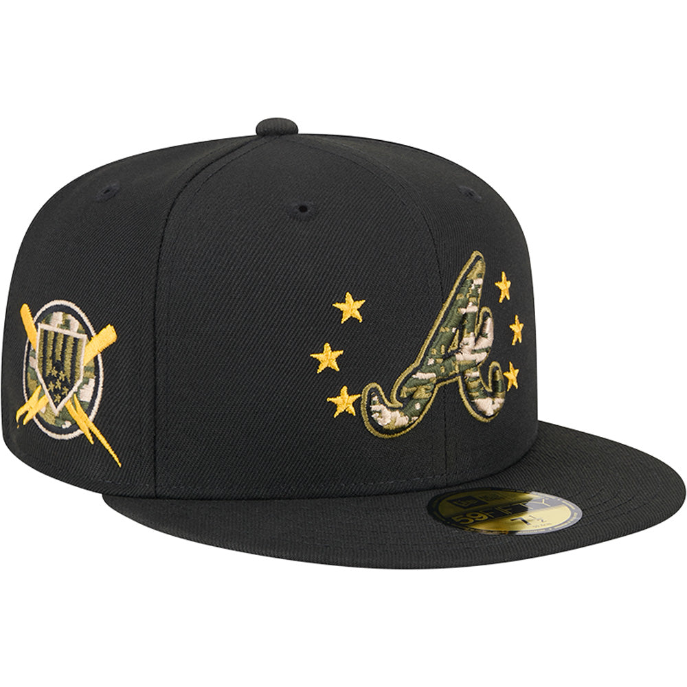 MLB Atlanta Braves New Era 2024 Armed Forces On-Field 59FIFTY Fitted