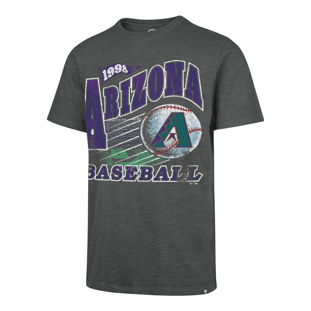MLB Arizona Diamondbacks '47 Game Worn Heavy Slub T-Shirt - Black