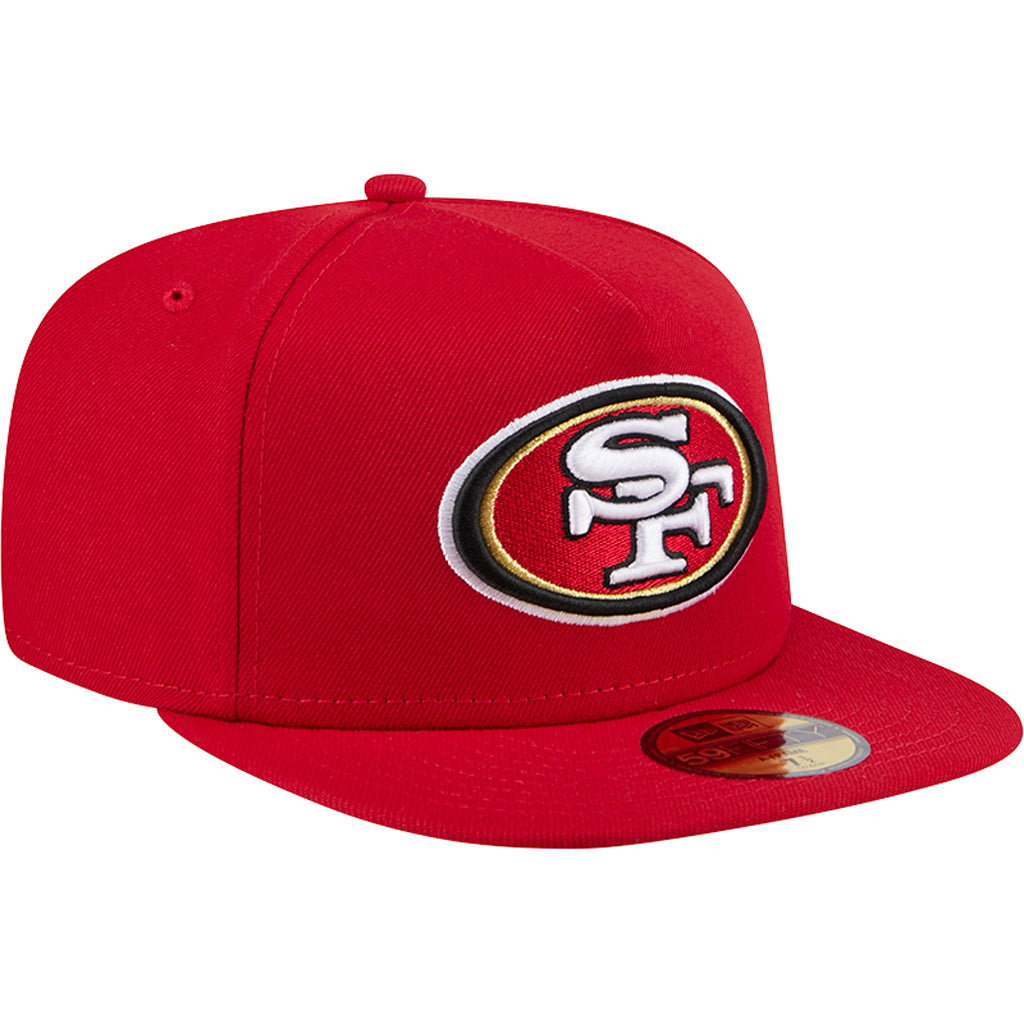 NFL San Francisco 49ers New Era A-Frame 59FIFTY Fitted Hat